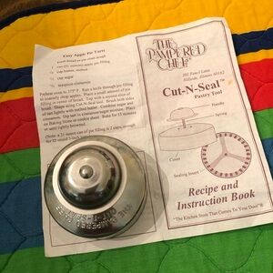 Pampered Chef Cut-N-Seal Pastry Tool 👩🏻‍🍳